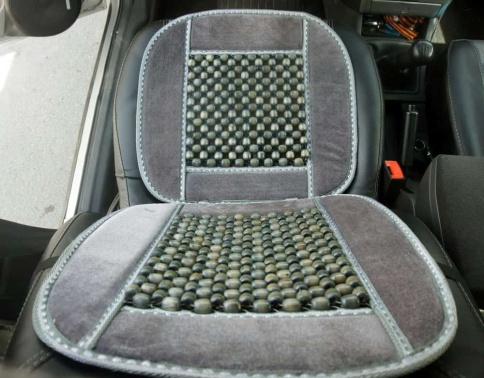 Autоvirazh  накидка на сиденье шариковый массажер серая    фото 4