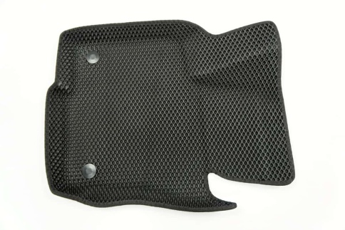 SMART  коврики в салон 3D EVA ЭВА Volkswagen Tiguan Тигуан 1 2006-2017г черные рис ромб компл 5шт фото 3