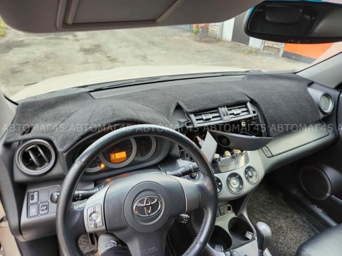 Накидка на панель Toyota RAV4 XA 30 Тойота Рав4 ХА30 2007-2013г карпет  фото 10