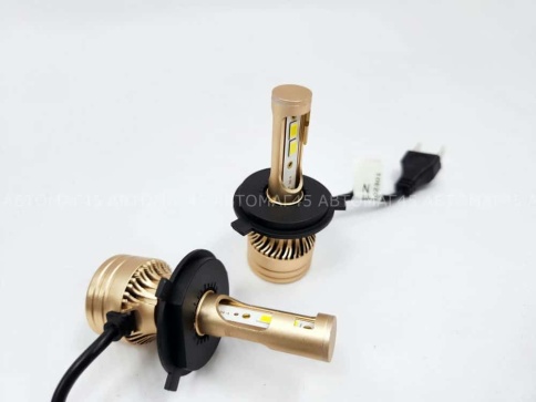 C2R V13 чип CSP LED 2шт H4 26В 6500К 2000Lm гарантия 4мес    фото 6