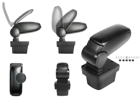 Подлокотник Renault Duster 2010-2021г 1 пок-е Nissan Terrano c 2014г штатный вставной в подстаканник фото 1