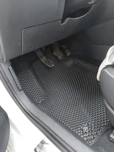 BORATEX  коврики в салон 3D EVA ЭВА Volkswagen Polo лифтбэк 20-22г Skoda Rapid 12-23г комплект 5шт фото 2