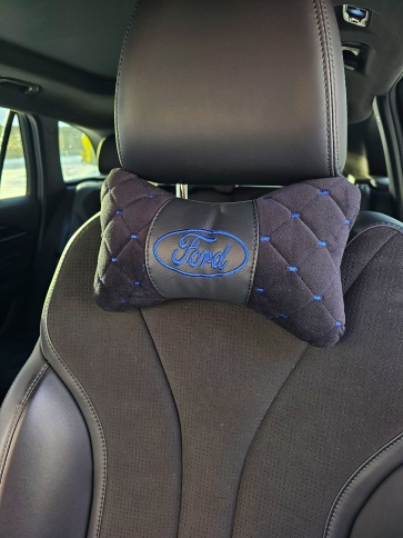 Подушка  под шею с лого Ford 2шт фото 3