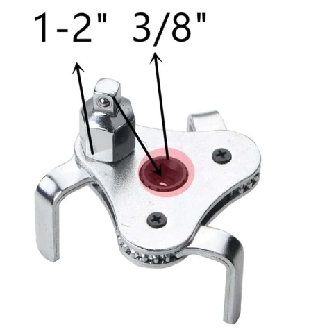 Съемник масляного фильтра EJC ключ краб диапазон захвата 60-120мм ACS-4021 фото 4