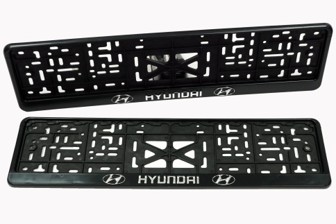 Рамка  номерного знака Hyundai    фото 1