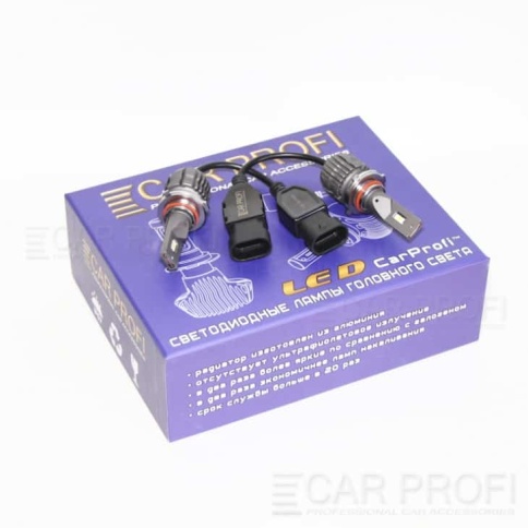 Carprofi S30  лампы LED 2шт HB3(9005) 12В 30W 5500K 4000Lm гарантия 2мес АКЦИЯ! фото 3