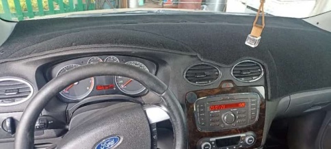 Накидка на панель Ford Focus 2 Форд Фокус 2 карпет Maximal фото 4