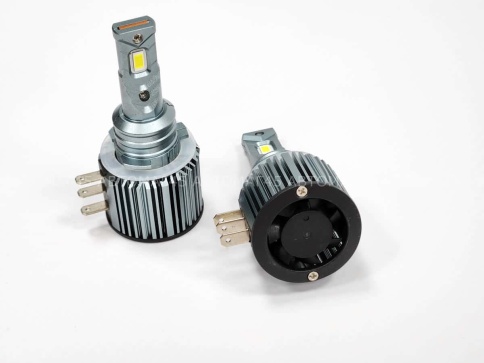 Ruzoom AK  светодиодные лампы LED 2шт H15 12В 30W 6000K 3000Lm гарантия 6мес    фото 3