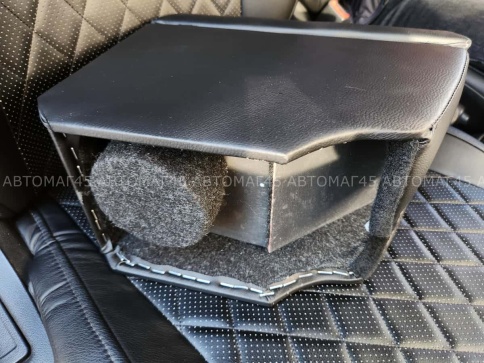 Подлокотник Kia Rio 2017-2022г Kia X-Line с 2017г Hyundai Solaris 2017-2025г экокожа фото 7