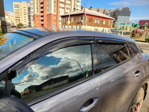 VAD  дефлекторы окон Omoda C5 Омода С5 с 11.2021г-н.в.  комплект 4шт    фото 4