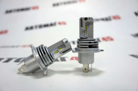 M3 чип  H4 12В 40W 6000К 4000Lm 2шт гарантия 5мес    фото 5