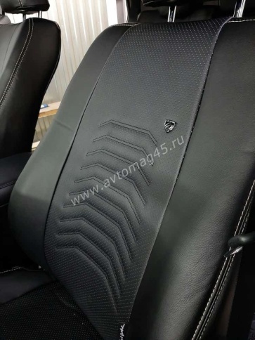 Авточехлы  Toyota RAV4 Тойота Рав4 2012-2019г XA40 экокожа черная Maximal Vip    фото 6