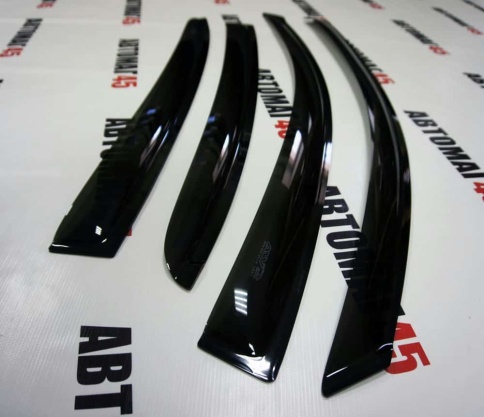 ANVair  дефлекторы окон KIA Rio Киа Рио седан 2017-2022г комплект 4шт    фото 5