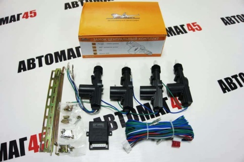 Airline  комплект центрального замка 4 штуки и блок управления    фото 1