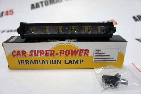 Фара  светодиодная 10-30V плоская SLIM 6 диодов 18Вт 1шт гарантия 1 мес    фото 4