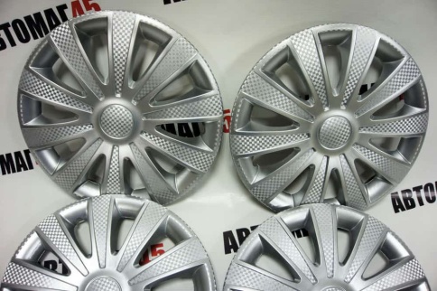 Star  Колпаки R14 серебро Карат комплект    фото 5