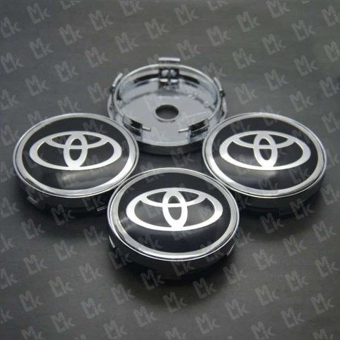 Колпачок ступицы Toyota 60/57 черный TechLine КиК Слик NZDK 001 фото 5