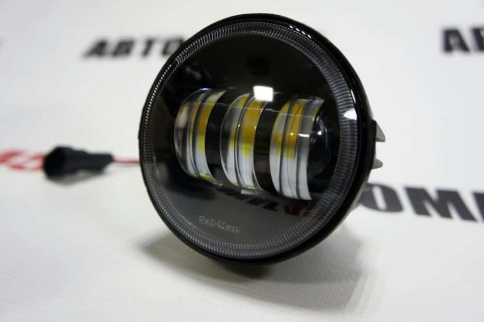 SALMAN  2 реж. 3000 6000K Фары п/туманные Nissan Infinity LED 50W 4800LM без ушей 2шт гаран. 6 мес фото 2