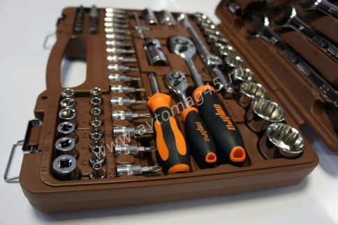 Ombra  набор инструментов 82 предмета 1/2" 1/4"   фото 3