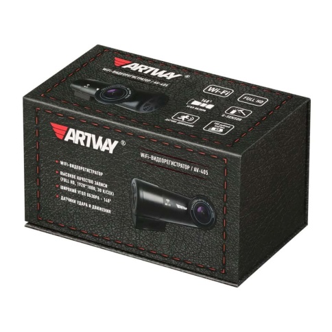 Artway AV-405 WIFI видеорегистратор Full HD 30к/сек 1920х1080 угол 140*  гарант 12мес фото 6