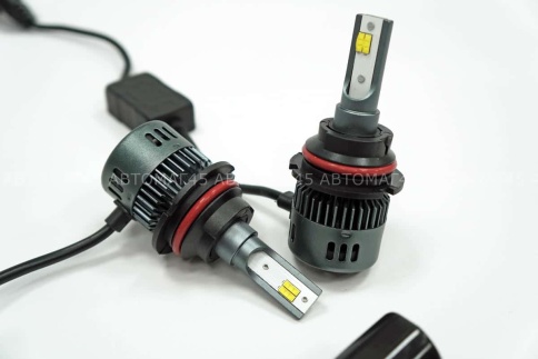 A6  чип СОВ LED 2шт HB5 (9007) 12В 20W 6000К 2400Lm гарантия 1мес    фото 4