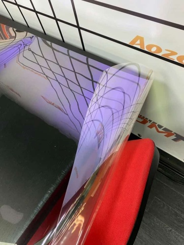 AURORA  хамелеон тонировочная пленка 85% 1м х 1м от 0,5м   фото 3