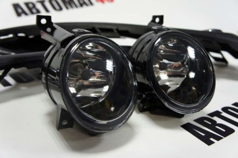 Фары  противотуманные Volkswagen Polo седан 2010-2015г 2 туманки 2 рамки    фото 6