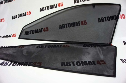 TLT  каркасные шторки на магнитах Toyota Camry V50-V55 Камри 2011-2018г передние 2шт стандарт 10% фото 2