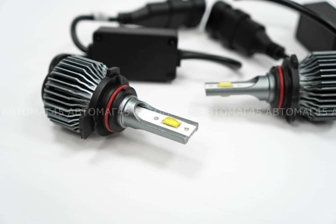 C8  чип СОВ LED 2шт HIR2 (9012) 12В 20W 6000К 2400Lm гарантия 1мес    фото 5