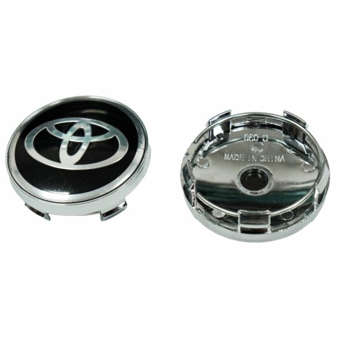 Колпачок ступицы Toyota 60/57 черный TechLine КиК Слик NZDK 001 фото 2