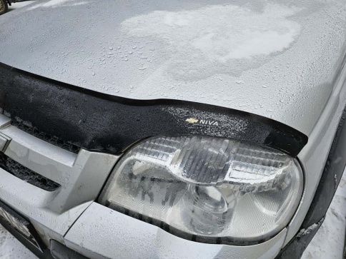 VAD дефлектор капота Нива Шевроле ВАЗ-2123 Chevrolet Niva 2009-2020г фото 4