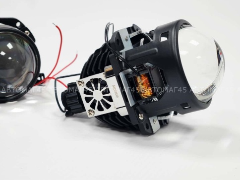 Ruzoom AS002 2.5 светодиодные Би-Led линзы 2.5" 9-16V 30W/40W 6000K 3800Lm 2шт гарантия 12 месяцев фото 4