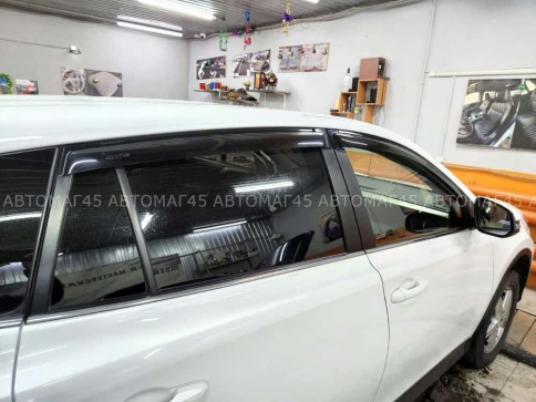 ANVair  дефлекторы окон Toyota RAV4 XA40 Тойота Рав4 ХА40 2013-2019г комплект 4шт    фото 3