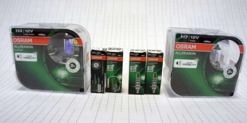 Osram  лампа H4 Allseason super +30% 12V/60-55W 2шт    фото 5