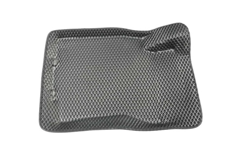 BORATEX  коврики в салон 3D EVA ЭВА Nissan X-Trail 2013-2022г черные рисунок ромб комплект 5шт    фото 3