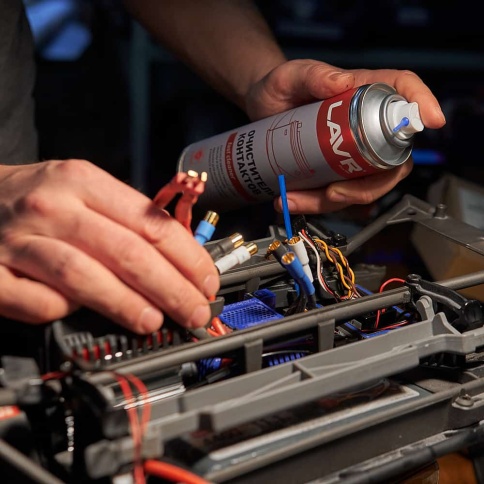 LAVR  очиститель пластика и кондиционер 310мл триггер    фото 2