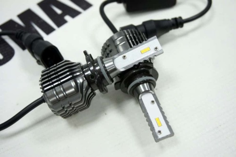 EVO Q5 чип CSP LED 2шт HB3 9005 12В 20W 4300К 3000Lm с обманкой гарантия 5мес    фото 5