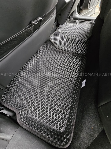BORATEX  коврики в салон 3D EVA ЭВА Chery Tiggo 7Pro 7Pro Max 7L Tenet T7 черные ромб компл 5шт фото 6