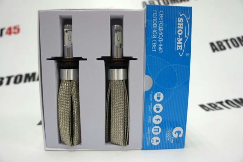 Sho-Me  G7Lite LED 2шт HB4 12В 20W 5000K 2800Lm +150 гарантия 12мес    фото 4