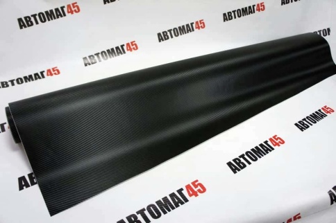 KSF  Автовинил 3D карбон мелкий черный 1м х 1,5м    фото 5