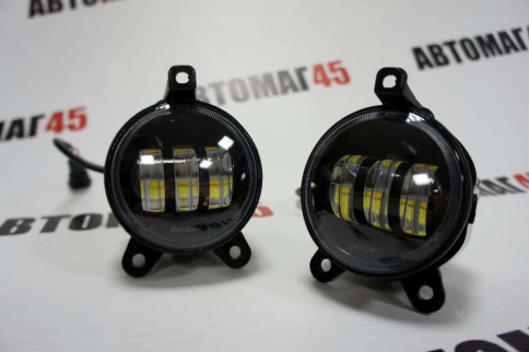 SALMAN  2 реж. 3000 6000К Фары п/туманные Приора Газель Нива Шевроле LED 50W 4800Lm 2шт гарант 6 мес фото 4