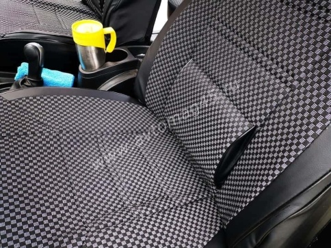 Авточехлы  Нива Шевроле Niva 2014-2020г Нива Travel с 2020г жаккард черный    фото 8