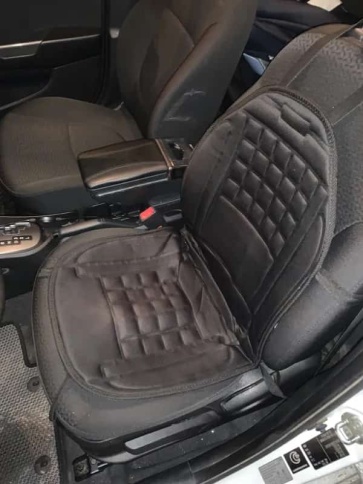 AVS  накидка с подогревом 2 режима 35-45Вт черный гарантия 1 год HC-175   фото 5