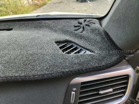 Накидка на панель Kia Optima Киа Оптима 2016-2020г кузов JF карпет Maximal фото 4