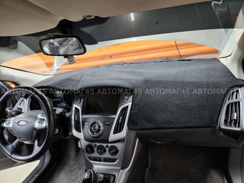 Накидка на панель Ford Focus 3 Форд Фокус 3 карпет  фото 7