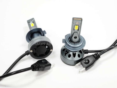 Ruzoom F9A-T2  светодиодные лампы LED 2шт H7 12В 60W 6000K 6000Lm гарантия 6мес    фото 5