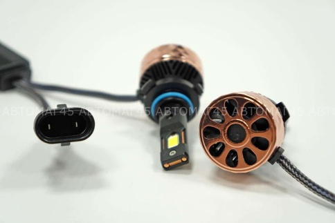 Ruzoom V80 LED 2шт HB3 9005 10-16В 90W 6000K 9000Lm с обманкой гарантия 6мес    фото 4