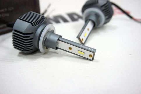 S1+ LTway чип CSP LED 2шт H27 12В 16W 4300К 1800Lm гарантия 4мес     фото 3