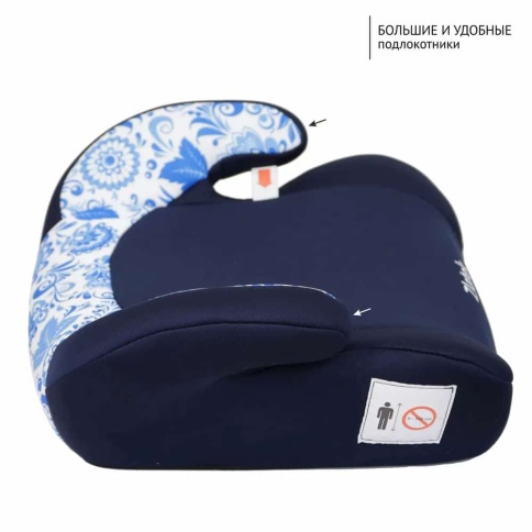 ZLATEK  автокресло бустер подушка для детей группа 3 от 22-36 кг от 6-12 лет этно    фото 5