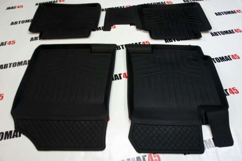 Коврики  в салон Hyundai Solaris 2011-2017г Kia Rio 2011-2017г Hyundai I20 комплект 4шт    фото 4